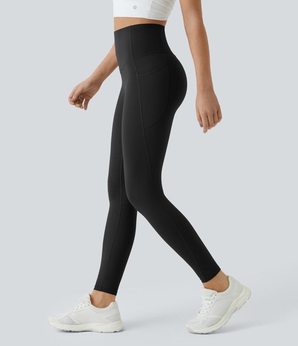 Halara UltraSculpt High Waisted Tummy Control Pocket Shaping Training Leggings